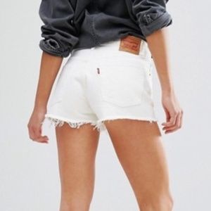 Levi's 501 denim cutoff shorts